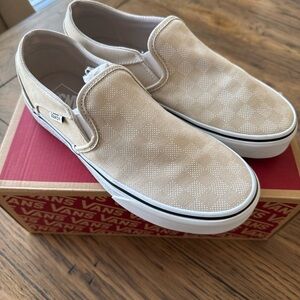 Vans Asher Checker Dot Oatmeal WM 8.5
